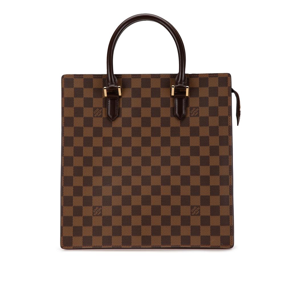 Louis Vuitton AB Louis Vuitton Brown Damier Canvas Canvas Damier Ebene Venice Sac Plat France