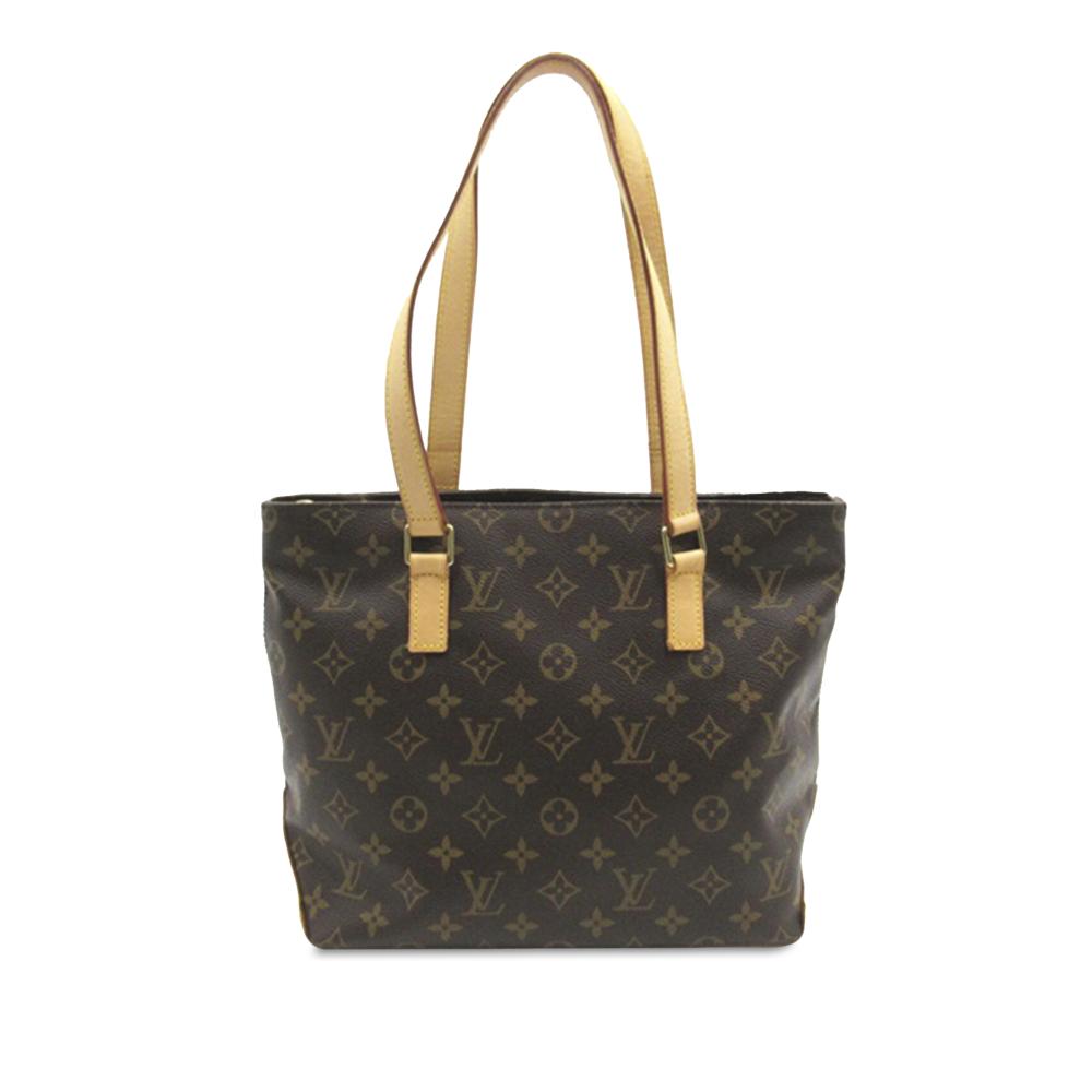 Louis Vuitton B Louis Vuitton Brown Monogram Canvas Canvas Monogram Cabas Piano France