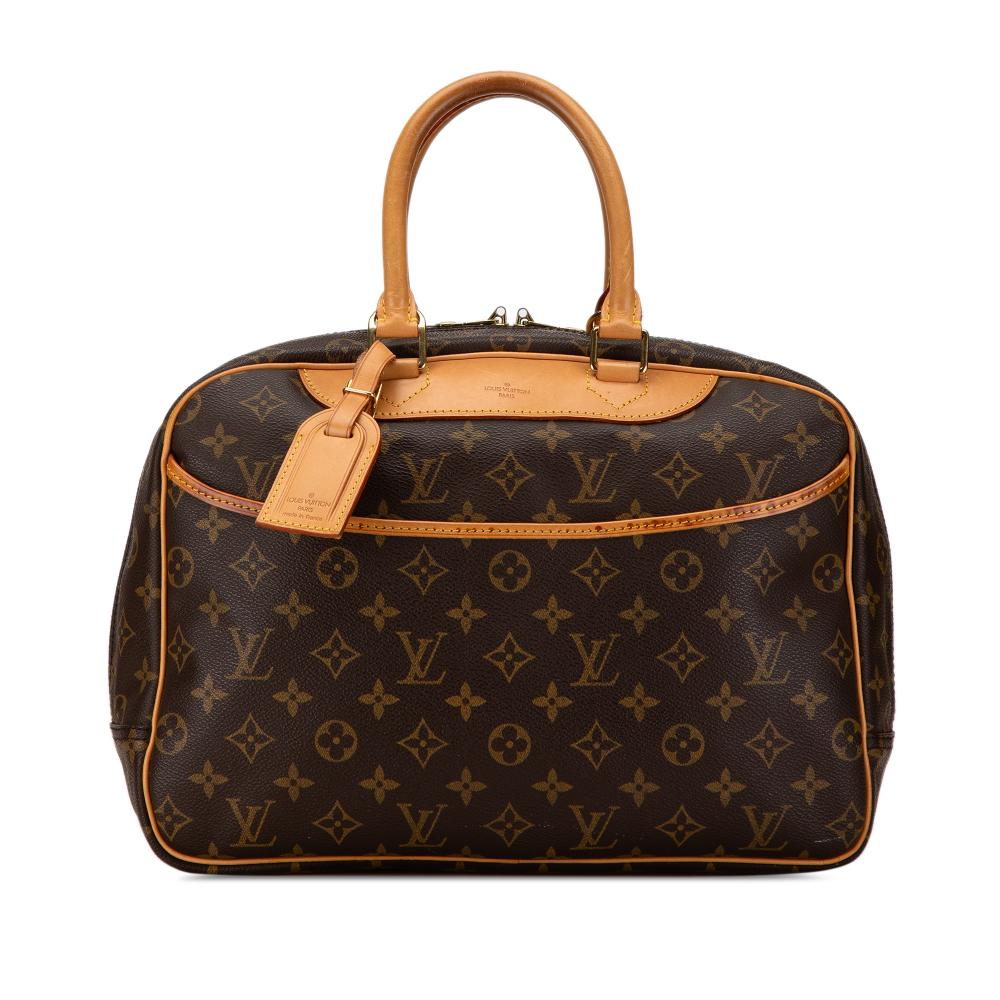 Louis Vuitton B Louis Vuitton Brown Monogram Canvas Canvas Monogram Deauville France