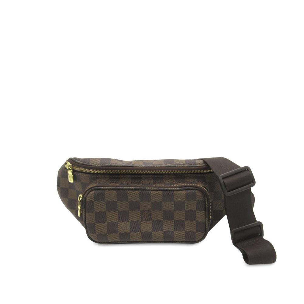 Louis Vuitton B Louis Vuitton Brown Damier Canvas Canvas Damier Ebene Melville Belt Bag France