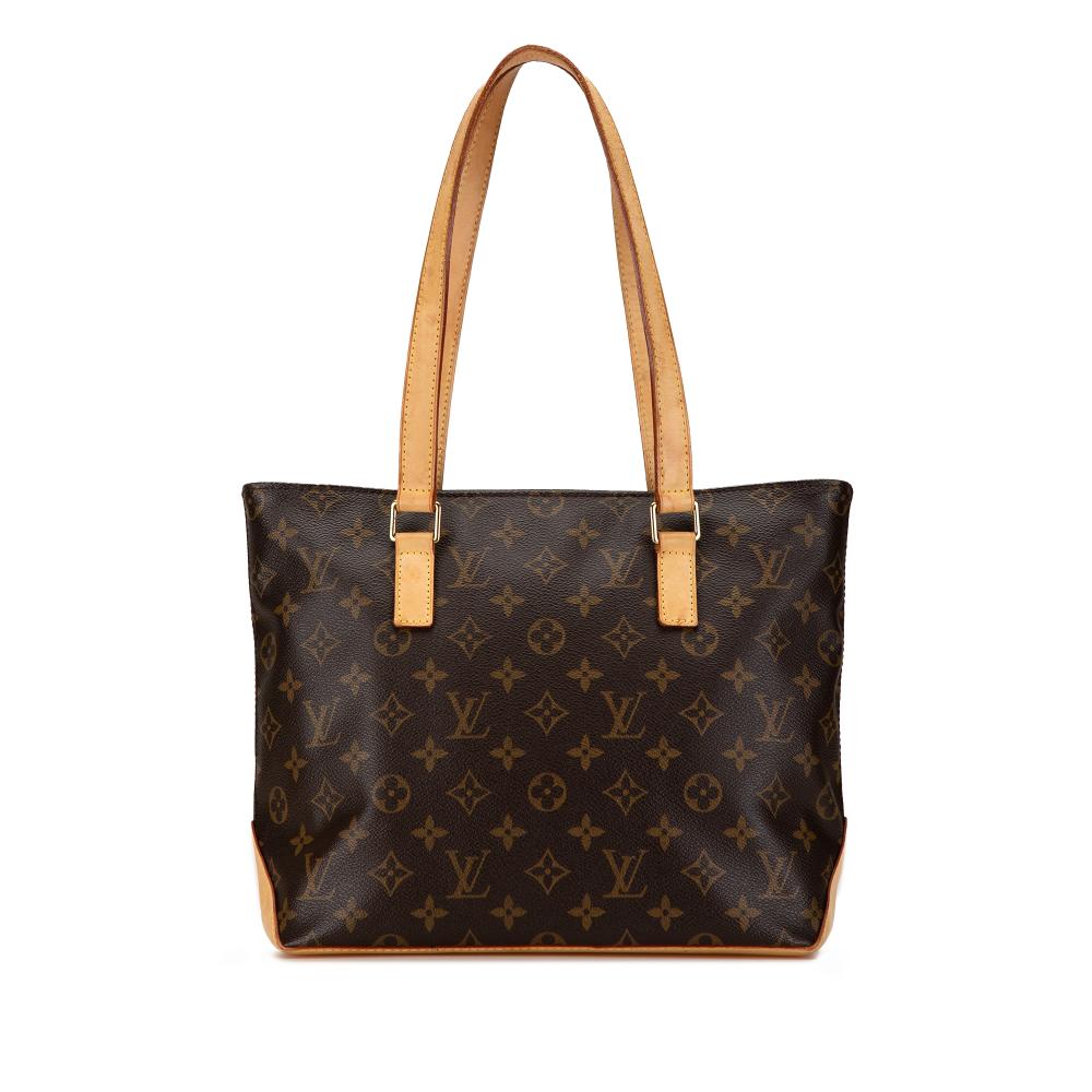 Louis Vuitton B Louis Vuitton Brown Monogram Canvas Canvas Monogram Cabas Piano France