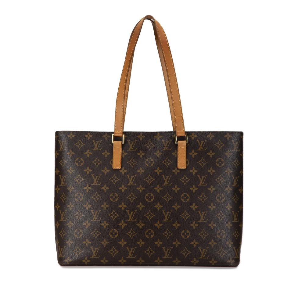 Louis Vuitton B Louis Vuitton Brown Monogram Canvas Canvas Monogram Luco France