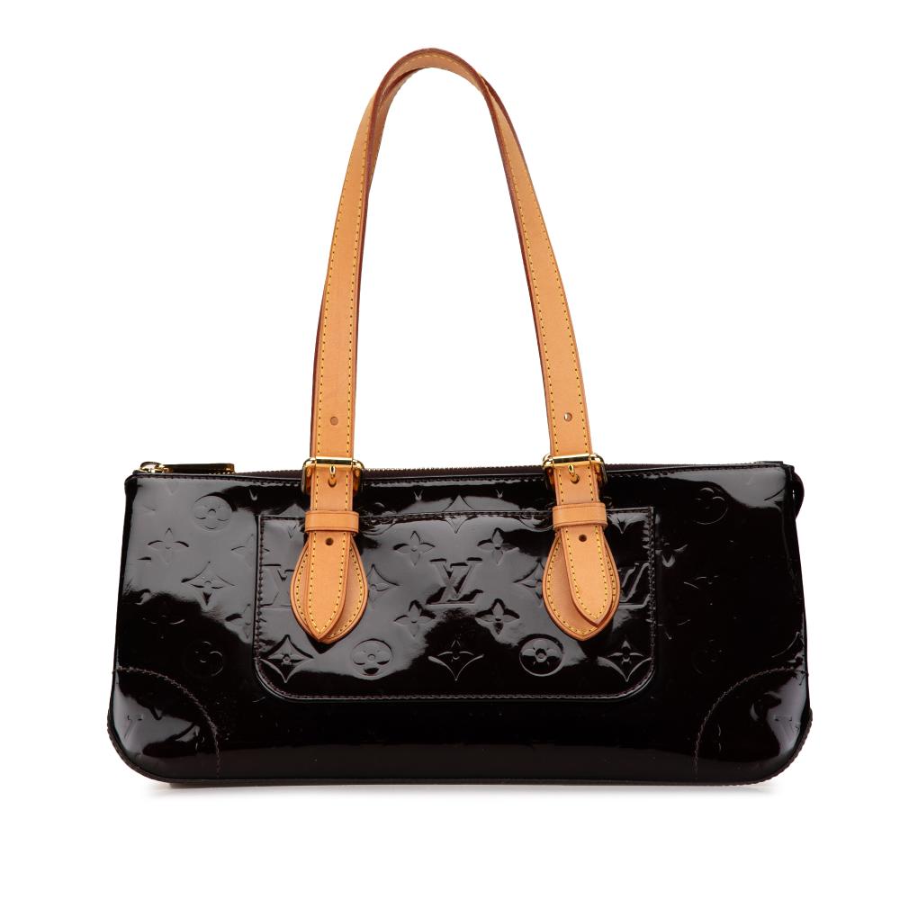 Louis Vuitton B Louis Vuitton Purple Vernis Leather Leather Monogram Vernis Rosewood Avenue France