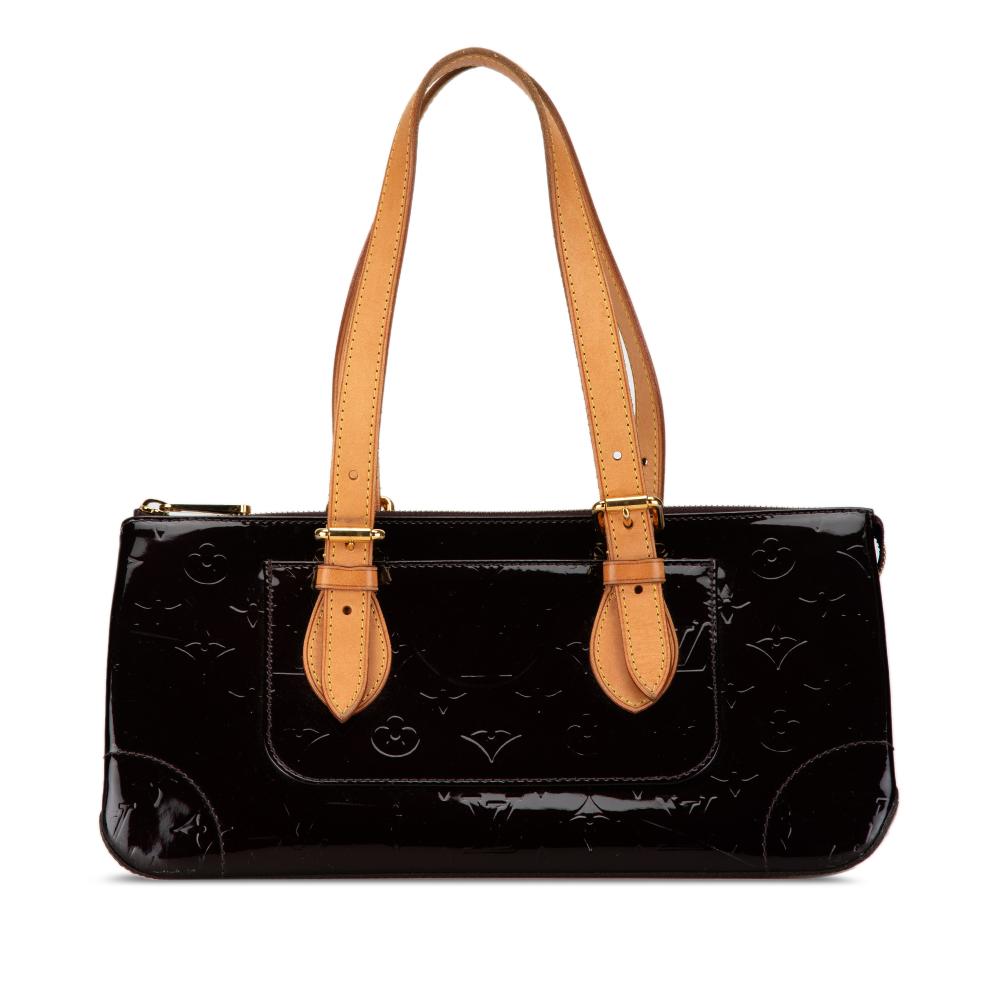 Louis Vuitton B Louis Vuitton Purple Vernis Leather Leather Monogram Vernis Rosewood Avenue France