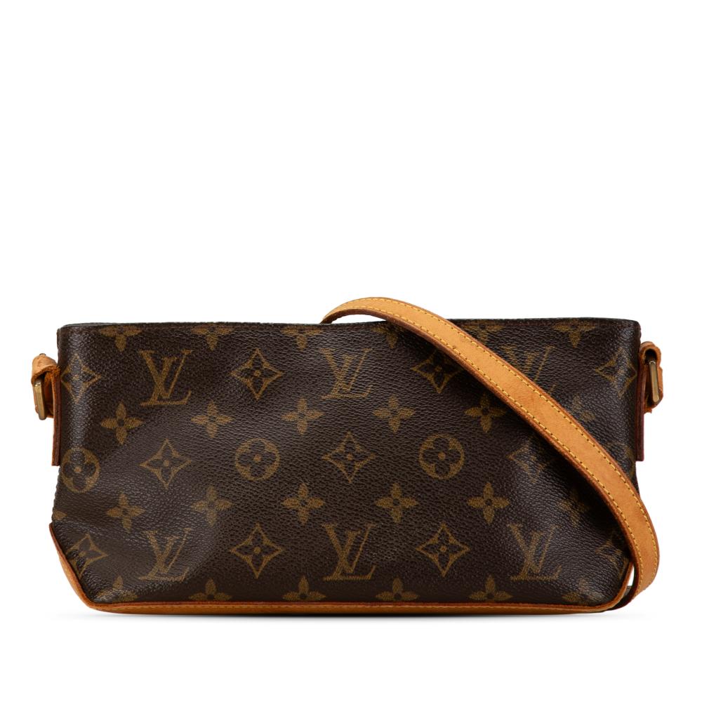 Louis Vuitton B Louis Vuitton Brown Monogram Canvas Canvas Monogram Trotteur France