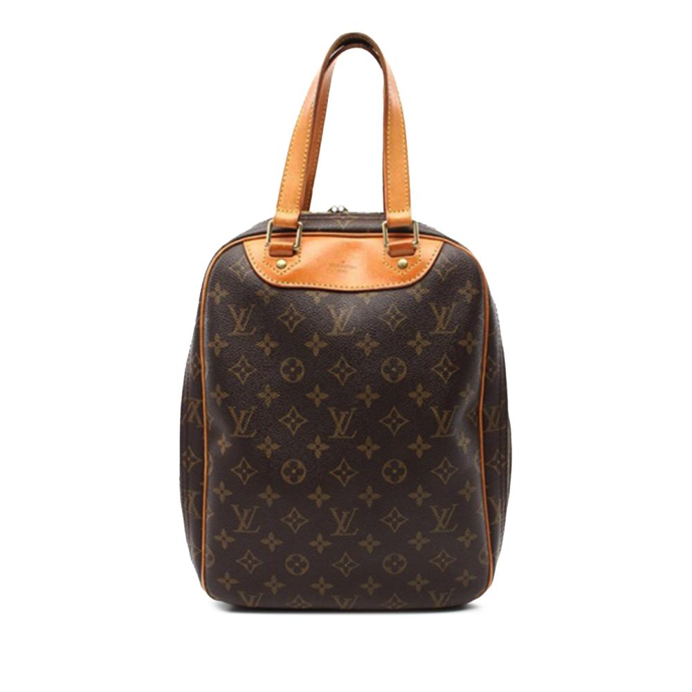 Louis Vuitton B Louis Vuitton Brown Monogram Canvas Canvas Monogram Excursion France