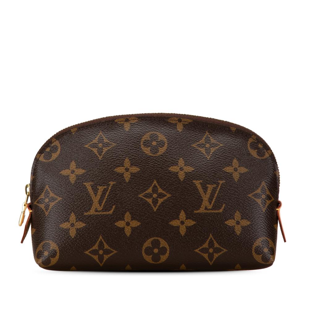 Louis Vuitton AB Louis Vuitton Brown Monogram Canvas Canvas Monogram Cosmetic Pouch Spain