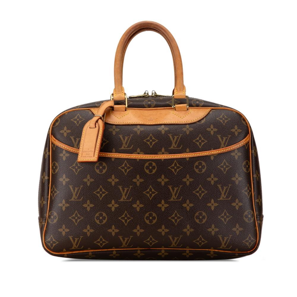 Louis Vuitton B Louis Vuitton Brown Monogram Canvas Canvas Monogram Deauville France