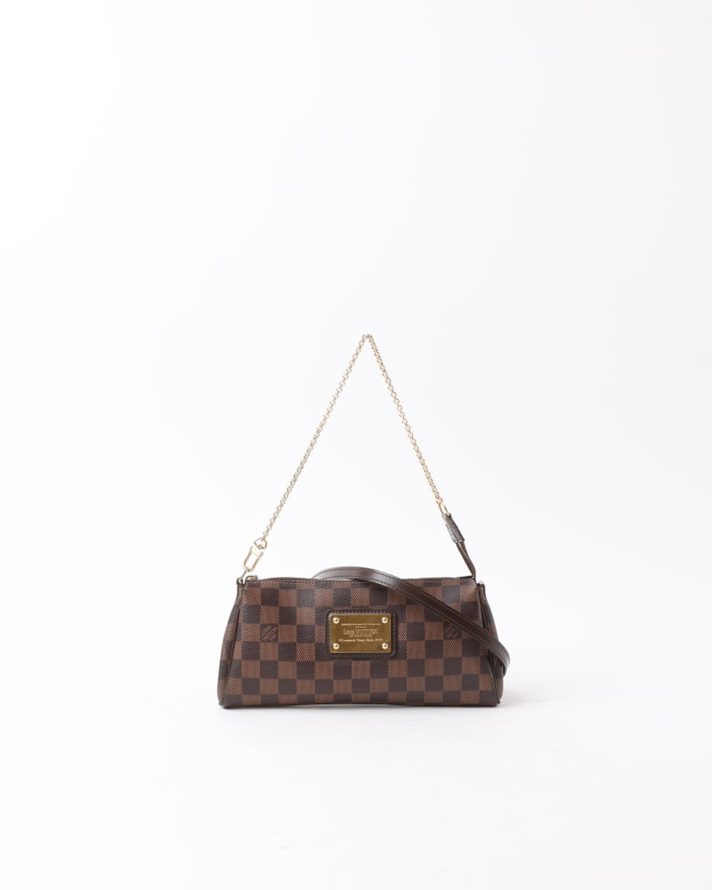 Louis Vuitton Damier Ebene Eva Pochette Bag