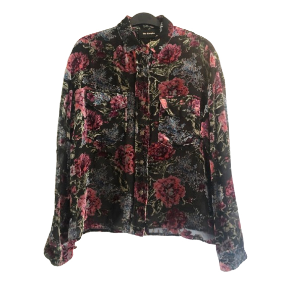 The Kooples velvet blouse