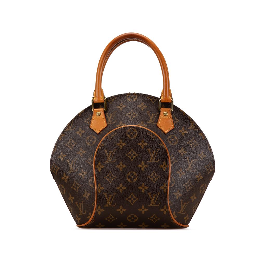 Louis Vuitton B Louis Vuitton Brown Monogram Canvas Canvas Monogram Ellipse PM France