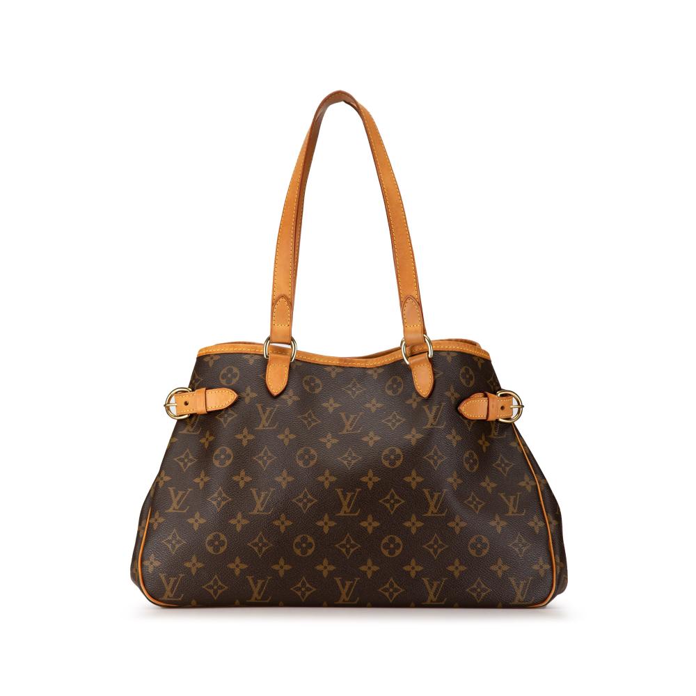 Louis Vuitton B Louis Vuitton Brown Monogram Canvas Canvas Monogram Batignolles Horizontal Spain