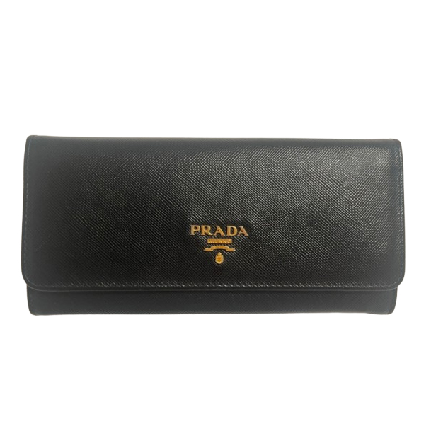 Prada Large Saffiano Leather Wallet