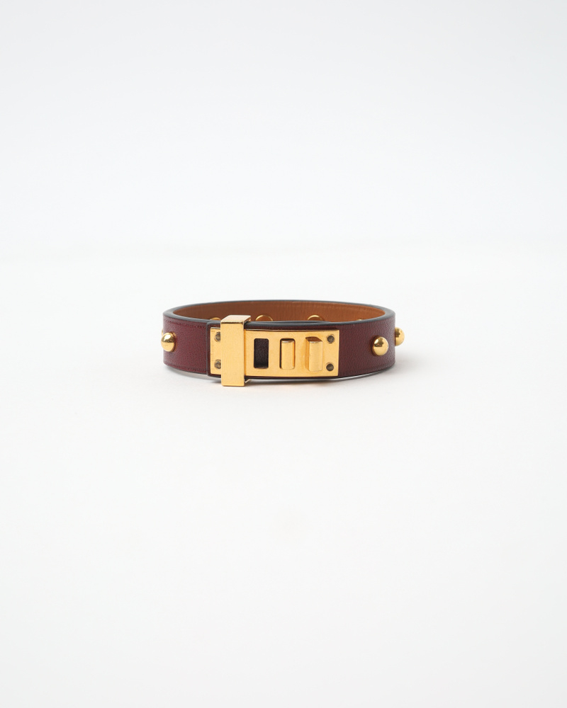 Hermès HERMÈS Mini Dog Clous Rounds Bracelet