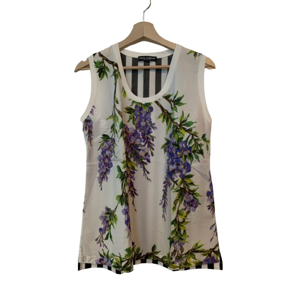 Dolce&Gabbana Floral tank top