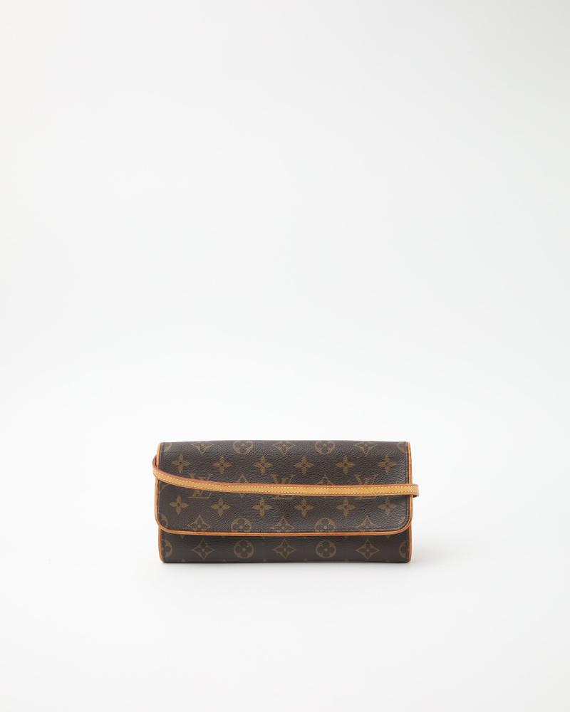 Louis Vuitton Monogram Pochette Twin GM Bag