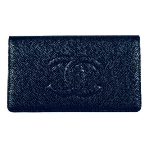 Chanel Portefeuille classique, CC gravé