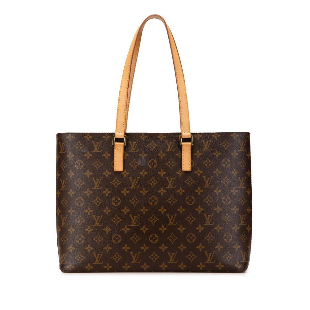 Louis Vuitton B Louis Vuitton Brown Monogram Canvas Canvas Monogram Luco France