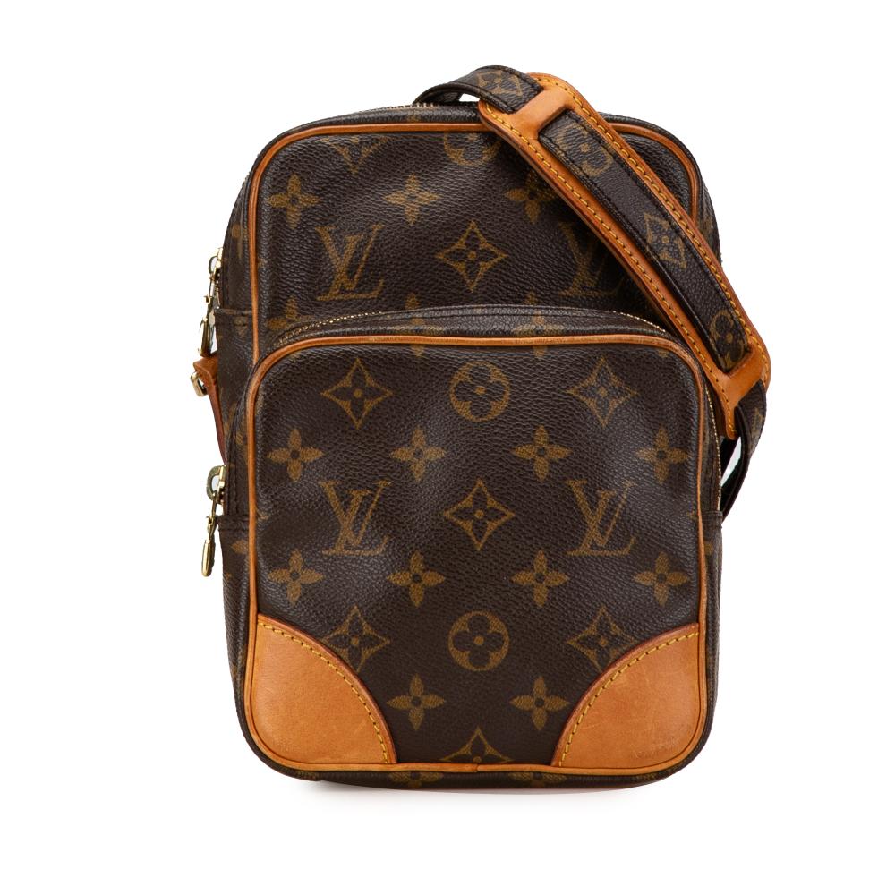 Louis Vuitton B Louis Vuitton Brown Monogram Canvas Canvas Monogram Amazone United States