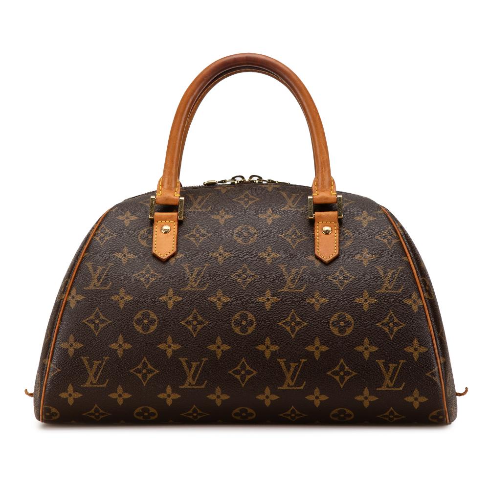 Louis Vuitton B Louis Vuitton Brown Monogram Canvas Canvas Monogram Ribera MM Spain