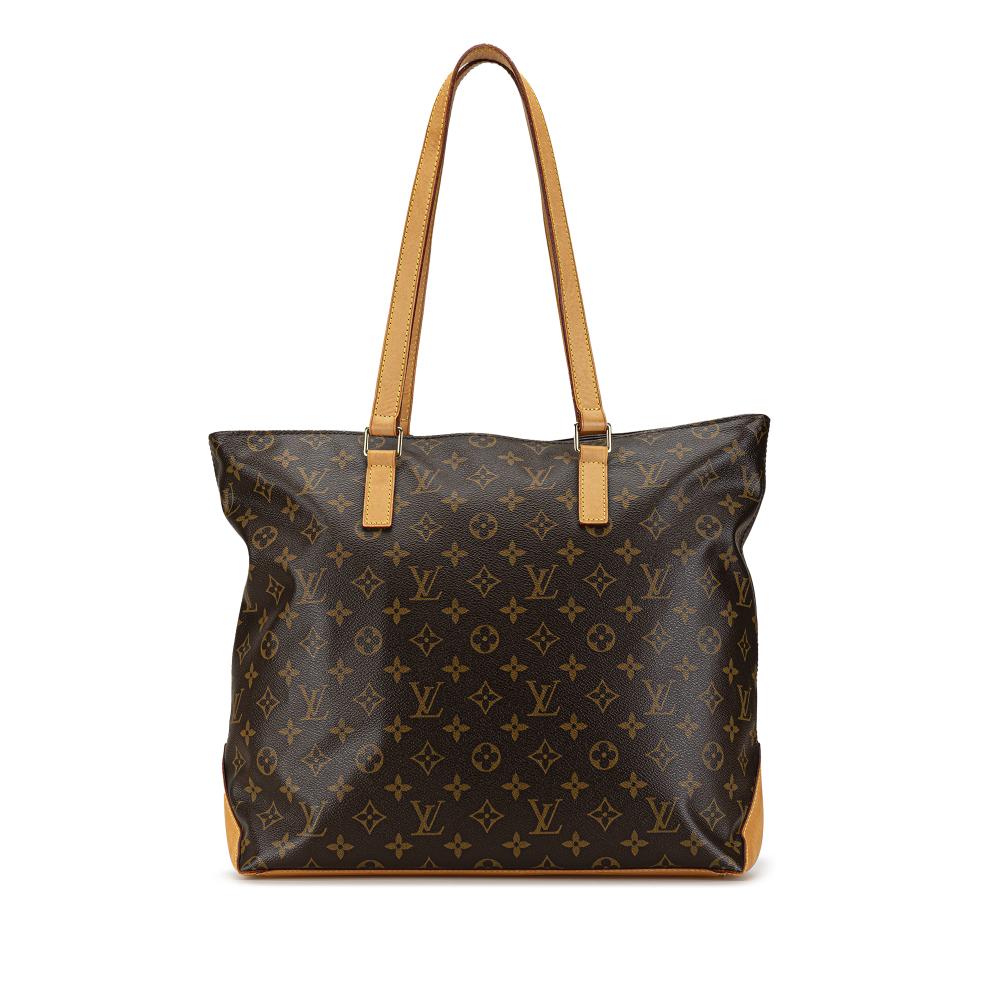 Louis Vuitton B Louis Vuitton Brown Monogram Canvas Canvas Monogram Cabas Mezzo France