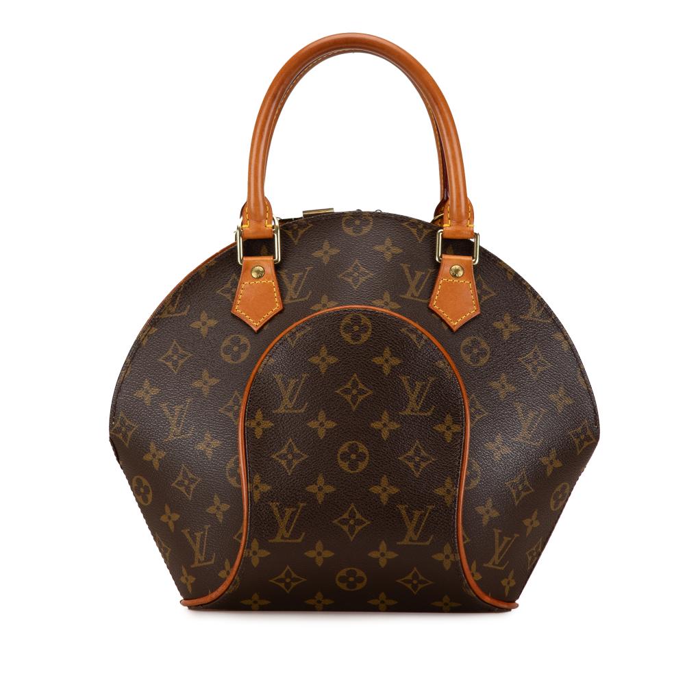 Louis Vuitton AB Louis Vuitton Brown Monogram Canvas Canvas Monogram Ellipse PM France