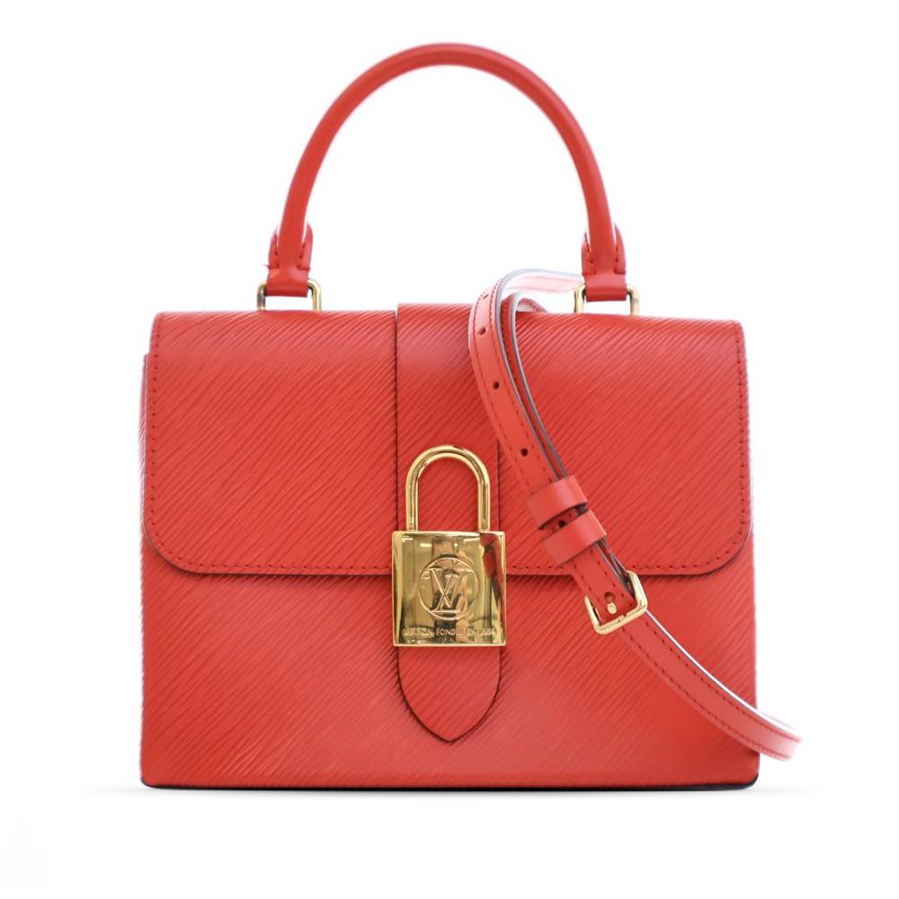 Louis Vuitton B Louis Vuitton Red Epi Leather Leather Epi Locky BB Italy