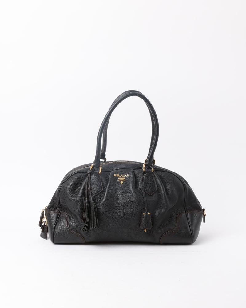 Prada Vitello Daino Weekend Bag