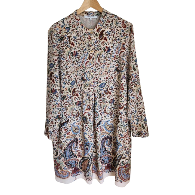 Gerard Darel Robe fluide imprimée de fleurs