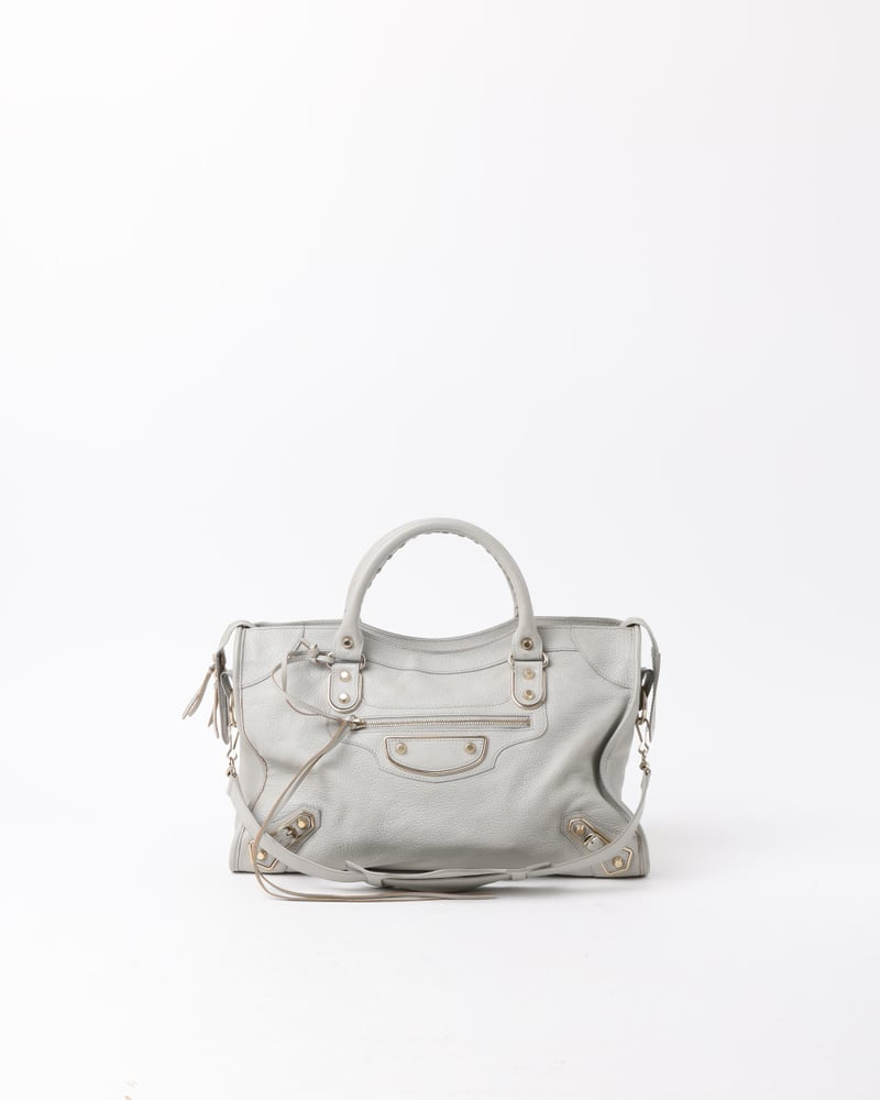 Balenciaga Metallic Edge City Bag