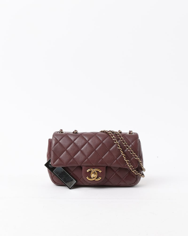 Chanel Classic Mini Double Chain Flap Bag