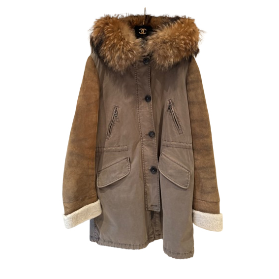 No. 8 Stockholm genuine fur parka