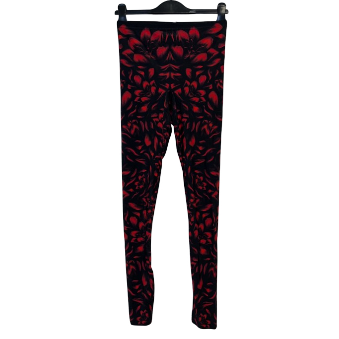 Alexander McQueen Orchideen-Leggings