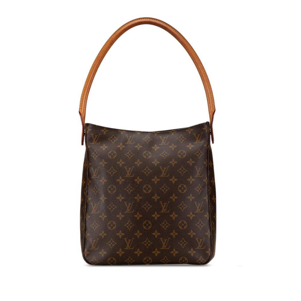 Louis Vuitton B Louis Vuitton Brown Monogram Canvas Canvas Monogram Looping GM France