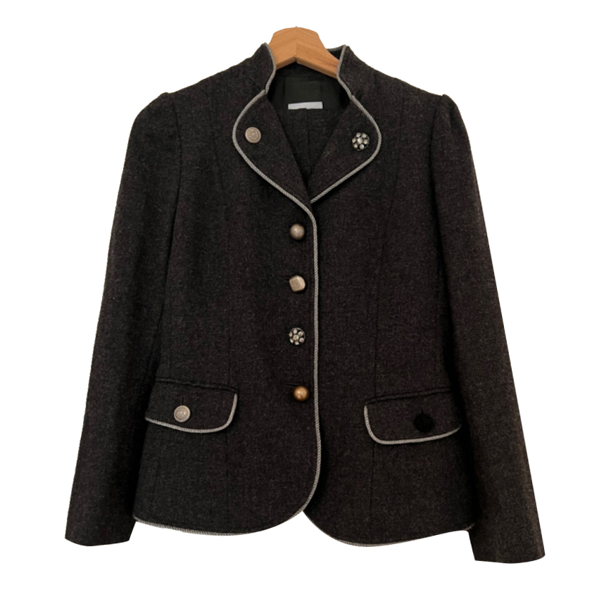 Moschino Wool jacket and skirt set