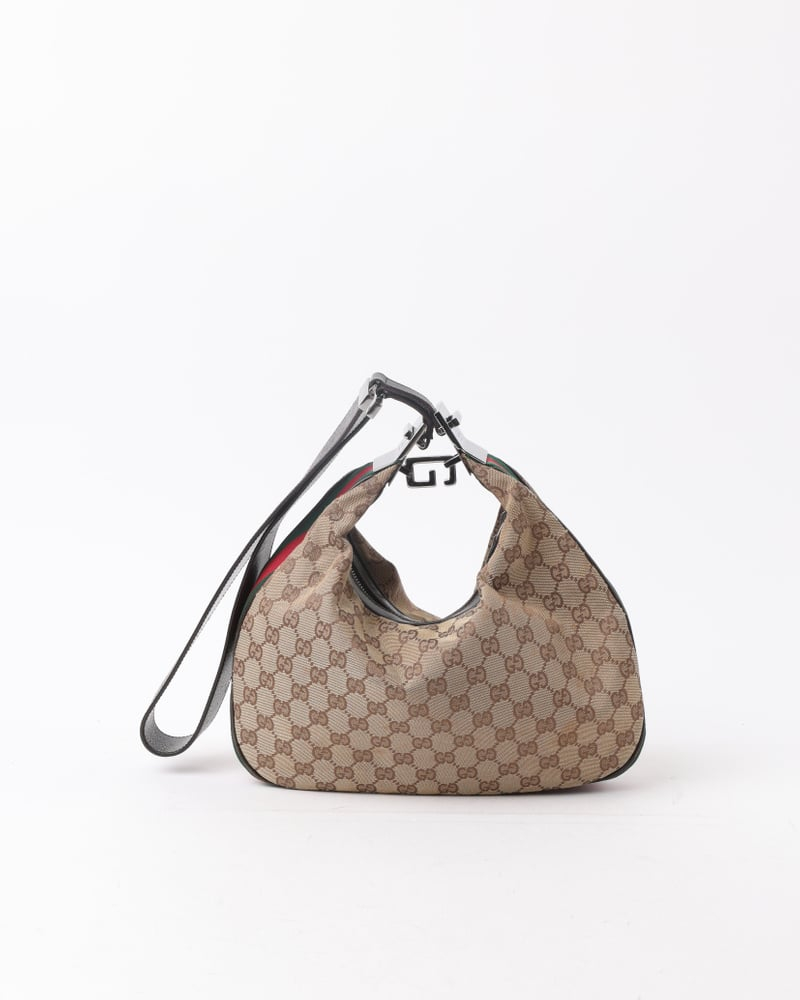 Gucci GG Web Attache Crossbody Bag