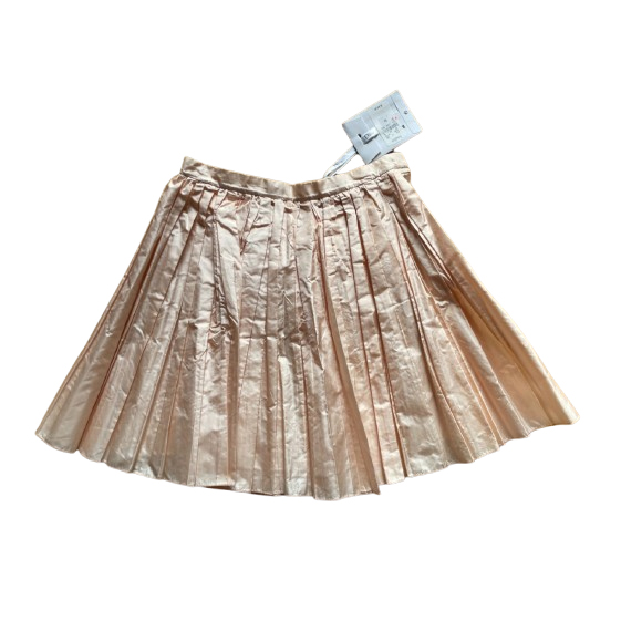 Dior Rare pink silk pleated mini skirt