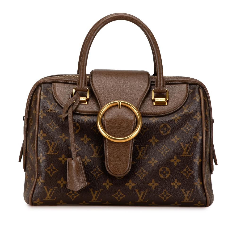 Louis Vuitton AB Louis Vuitton Brown Monogram Canvas Canvas Monogram Golden Arrow Speedy 30 France