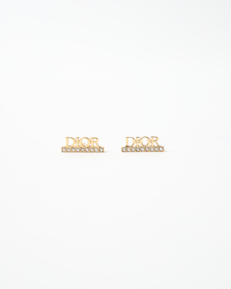 Christian Dior Dio(R)evolution Rhinestone Earrings