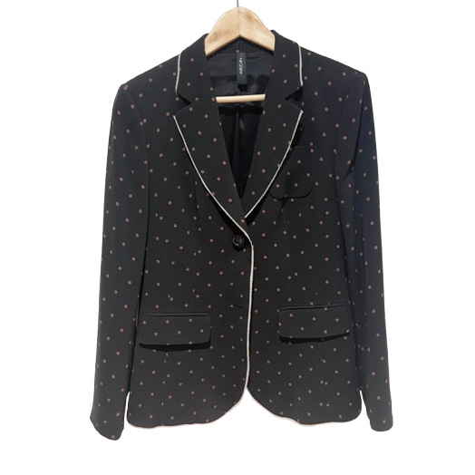 Marc Cain Black jacket with polka dots