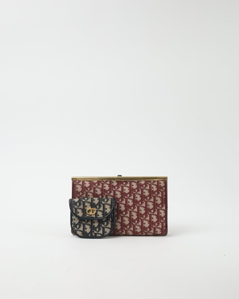 Christian Dior Diorissimo Clutch & Coin Case