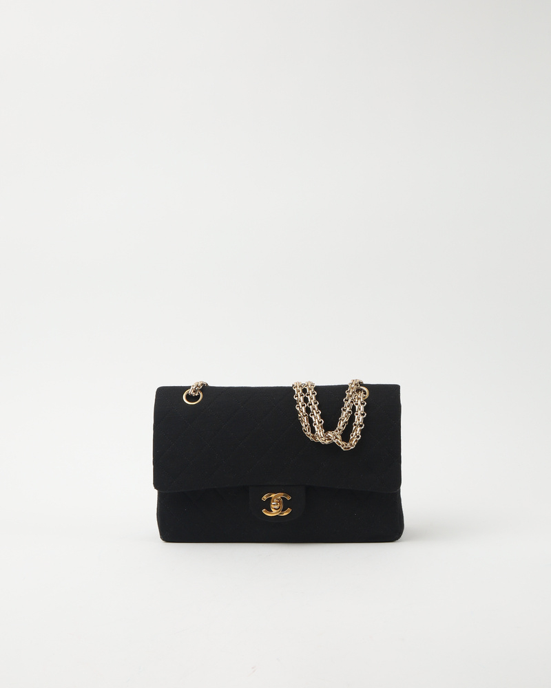 Chanel Medium Jersey Double Flap Bag