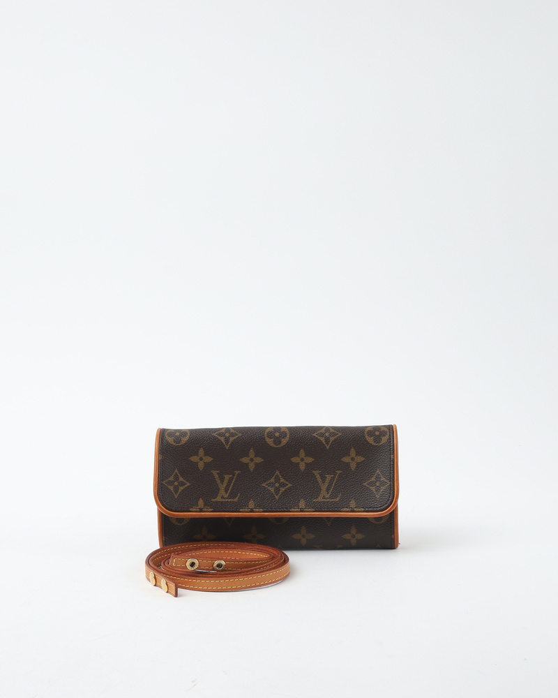 Louis Vuitton Monogram Pochette Twin PM Bag