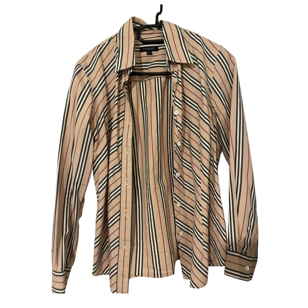 Burberry Check cotton blouse