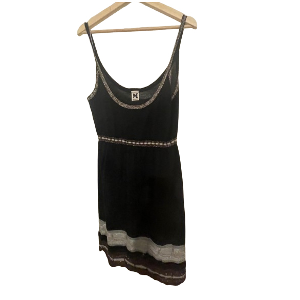 Missoni Robe en tricot noir