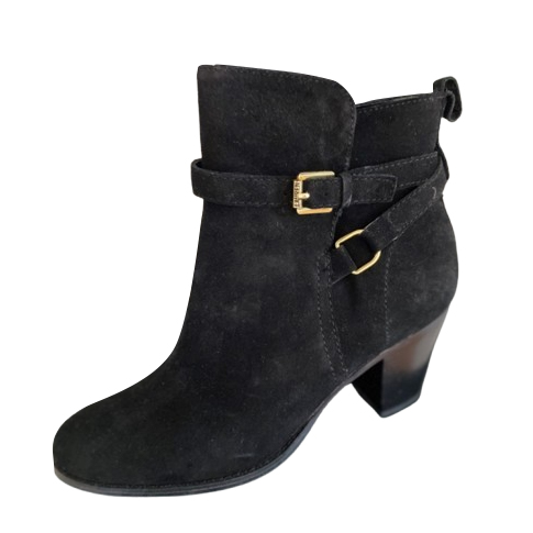 LAUREN Ralph Lauren Black suede boots