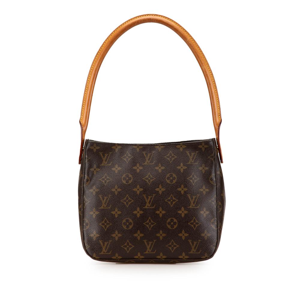 Louis Vuitton B Louis Vuitton Brown Monogram Canvas Canvas Monogram Looping MM France