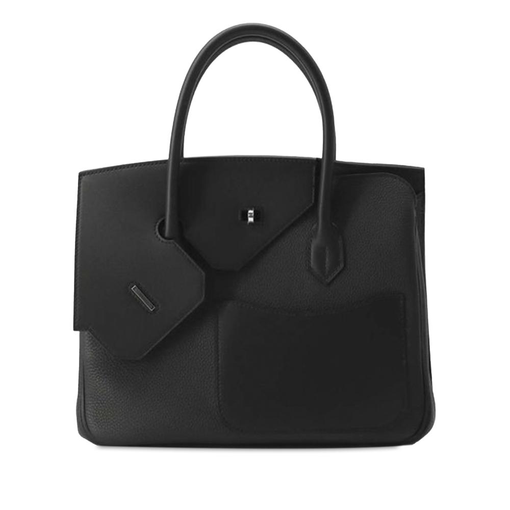 Hermès AB Hermès Black Calf Leather Togo Birkin En Desordre 30 France