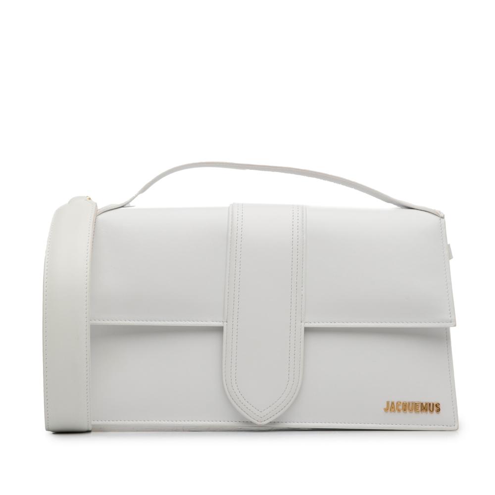 Jacquemus AB Jacquemus White Calf Leather Le Bambinou Italy