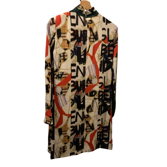 Burberry Robe imprimé